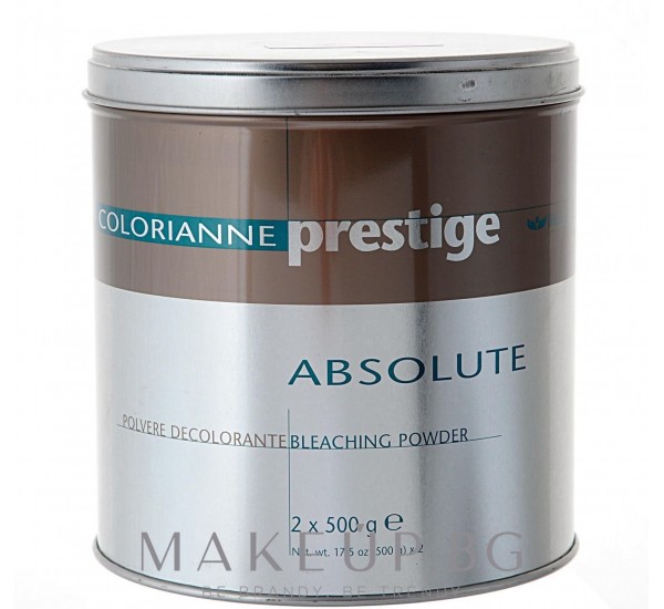 Brelil Colorianne Prestige Absolute Bleaching Powder Силно обезцветяващ прах за коса 2X500gr 
